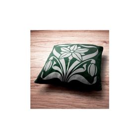 Artikel ST-507 Zambaklar Stencil Tasarımı 30x30 cm Kanvas Tablo