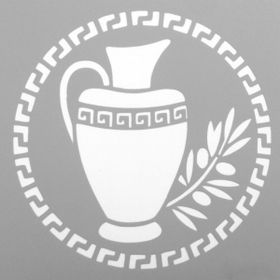 Artikel ST-549 Sürahi Stencil Tasarımı 30x30 cm Kanvas Tablo