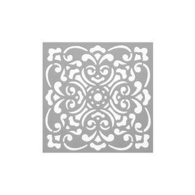 Artikel ST-552 Karo 44 Stencil Tasarımı 30x30 cm Kanvas Tablo
