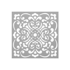 Artikel ST-552 Karo 44 Stencil Tasarımı 30x30 cm Kanvas Tablo