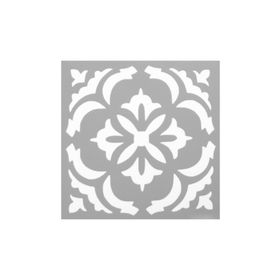 Artikel ST-555 Karo 45 Stencil Tasarımı 30x30 cm Kanvas Tablo