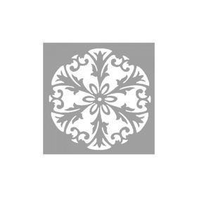Artikel ST-575 Mandala 20 Stencil Tasarımı 30x30 cm Kanvas Tablo