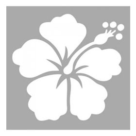 Artikel ST-576 Japon Gülü Stencil Tasarımı 30x30 cm Kanvas Tablo