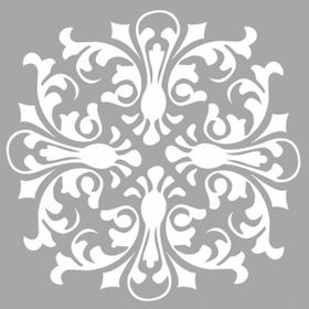 Artikel ST-602 Karo 50 Stencil Tasarımı 30x30 cm Kanvas Tablo