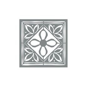 Artikel ST-632 Karo 53 Stencil Tasarımı 30x30 cm Kanvas Tablo