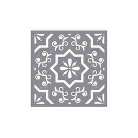 Artikel ST-633 Karo 54 Stencil Tasarımı 30x30 cm Kanvas Tablo