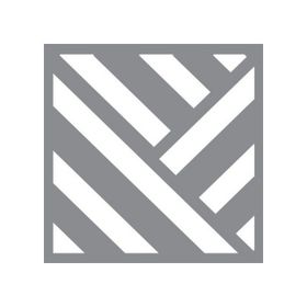 Artikel ST-634 Açılı Çizgiler Stencil Tasarımı 30x30 cm Kanvas Tablo