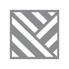 Artikel ST-634 Açılı Çizgiler Stencil Tasarımı 30x30 cm Kanvas Tablo