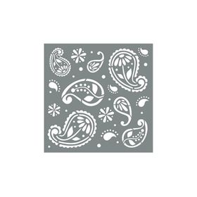Artikel ST-635 Parshley Stencil Tasarımı 30x30 cm Kanvas Tablo