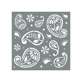Artikel ST-635 Parshley Stencil Tasarımı 30x30 cm Kanvas Tablo
