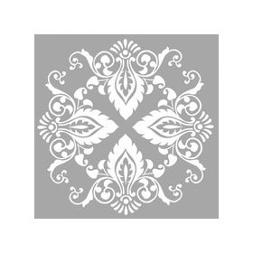 Artikel ST-642 Karo 55 Stencil Tasarımı 30x30 cm Kanvas Tablo