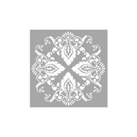 Artikel ST-642 Karo 55 Stencil Tasarımı 30x30 cm Kanvas Tablo