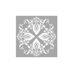 Artikel ST-642 Karo 55 Stencil Tasarımı 30x30 cm Kanvas Tablo