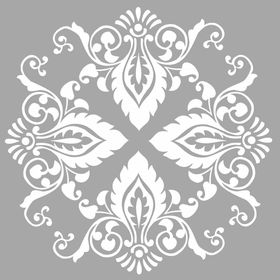 Artikel ST-642 Karo 55 Stencil Tasarımı 30x30 cm Kanvas Tablo