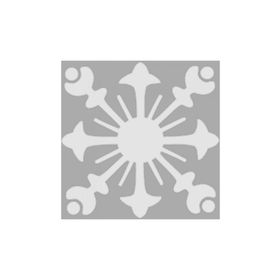 Artikel ST-661 Karo 60 Stencil Tasarımı 30x30 cm Kanvas Tablo