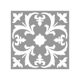 Artikel ST-682 Karo 64 Stencil Tasarımı 30x30 cm Kanvas Tablo