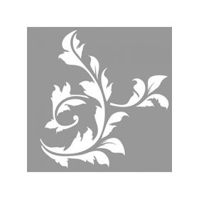 Artikel ST-708 Uçan Yapraklar Stencil Tasarımı 30x30 cm Kanvas Tablo
