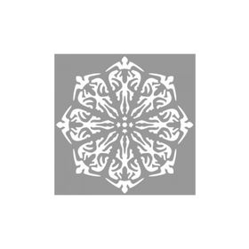Artikel ST-716 Mandala 28 Stencil Tasarımı 30x30 cm Kanvas Tablo
