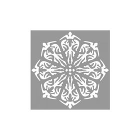 Artikel ST-716 Mandala 28 Stencil Tasarımı 30x30 cm Kanvas Tablo