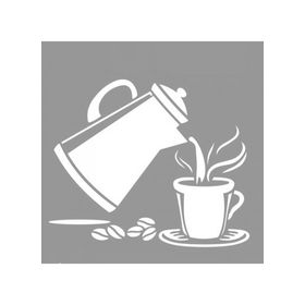 Artikel ST-721 Press Stencil Tasarımı 30x30 cm Kanvas Tablo