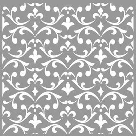 Artikel ST-726 Grace Desen Stencil Tasarımı 30x30 cm Kanvas Tablo