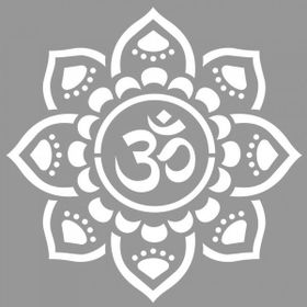 Artikel ST-729 Hint Mandala Stencil Tasarımı 30x30 cm Kanvas Tablo