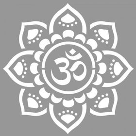 Artikel ST-729 Hint Mandala Stencil Tasarımı 30x30 cm Kanvas Tablo