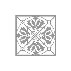 Artikel ST-732 Helena Stencil Tasarımı 30x30 cm Kanvas Tablo