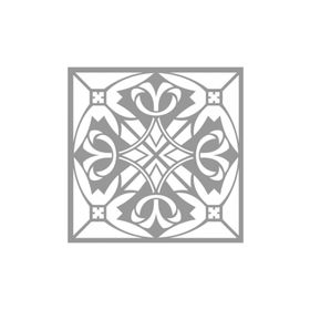 Artikel ST-732 Helena Stencil Tasarımı 30x30 cm Kanvas Tablo