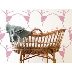 Artikel ST-733 Balerin 2 Stencil Tasarımı 30x30 cm Kanvas Tablo