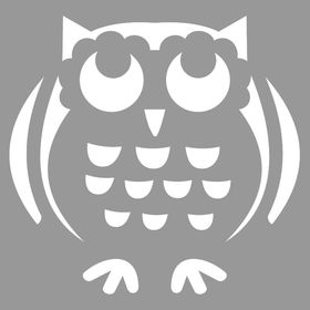 Artikel ST-735 Vogel 2 Stencil Tasarımı 30x30 cm Kanvas Tablo