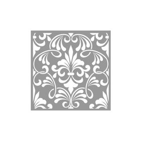Artikel ST-738 Aubrey Stencil Tasarımı 30x30 cm Kanvas Tablo