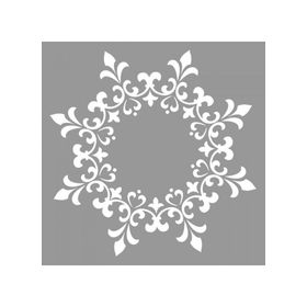 Artikel ST-739 Mandala 31 Stencil Tasarımı 30x30 cm Kanvas Tablo