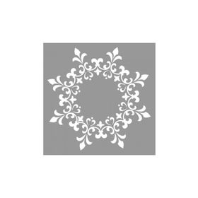 Artikel ST-739 Mandala 31 Stencil Tasarımı 30x30 cm Kanvas Tablo