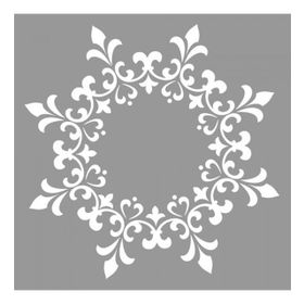 Artikel ST-739 Mandala 31 Stencil Tasarımı 30x30 cm Kanvas Tablo