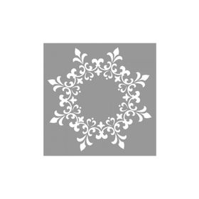 Artikel ST-739 Mandala 31 Stencil Tasarımı 30x30 cm Kanvas Tablo