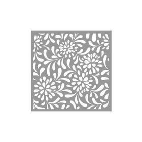 Artikel ST-740 Morris Stencil Tasarımı 30x30 cm Kanvas Tablo
