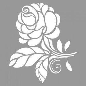 Artikel ST-745 Juliette Stencil Tasarımı 30x30 cm Kanvas Tablo