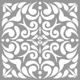 Artikel ST-762 Sparrow Stencil Tasarımı 30x30 cm Kanvas Tablo