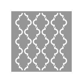 Artikel ST-798 Hazel Desen Stencil Tasarımı 30x30 cm Kanvas Tablo