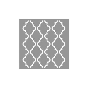 Artikel ST-798 Hazel Desen Stencil Tasarımı 30x30 cm Kanvas Tablo