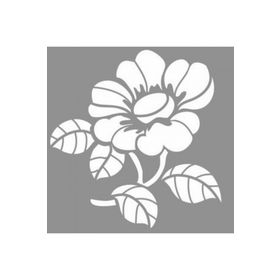 Artikel ST-806 Magnolia Stencil Tasarımı 30x30 cm Kanvas Tablo