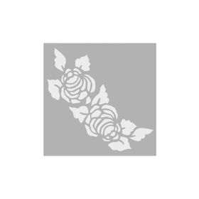 Artikel ST-807 Marigold Stencil Tasarımı 30x30 cm Kanvas Tablo