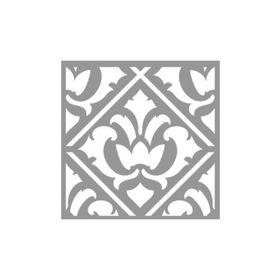 Artikel ST-810 Karo Olive Stencil Tasarımı 30x30 cm Kanvas Tablo