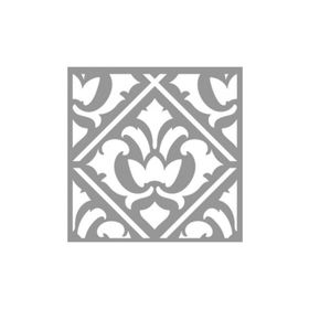Artikel ST-810 Karo Olive Stencil Tasarımı 30x30 cm Kanvas Tablo