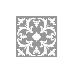 Artikel ST-811 Karo Orchid Stencil Tasarımı 30x30 cm Kanvas Tablo