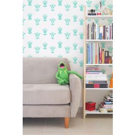 Artikel ST-824 Melekler Stencil Tasarımı 30x30 cm Kanvas Tablo