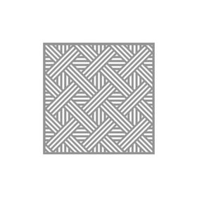 Artikel ST-871 Sepet Deseni Stencil Tasarımı 30x30 cm Kanvas Tablo