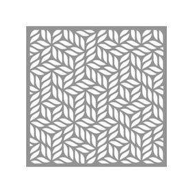 Artikel ST-872 Halat Deseni Stencil Tasarımı 30x30 cm Kanvas Tablo