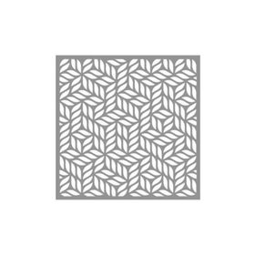 Artikel ST-872 Halat Deseni Stencil Tasarımı 30x30 cm Kanvas Tablo